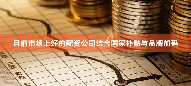 目前市场上好的配资公司结合国家补贴与品牌加码
