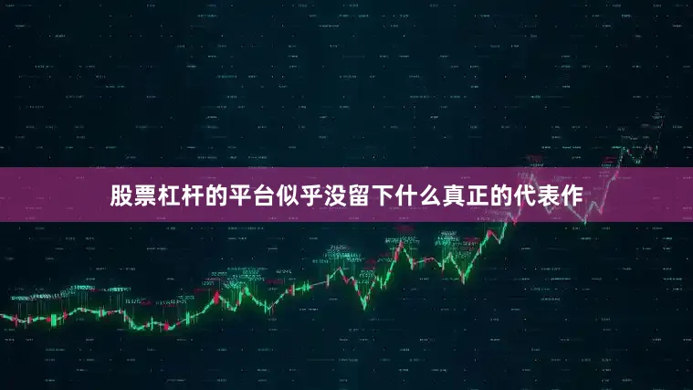 股票杠杆的平台似乎没留下什么真正的代表作